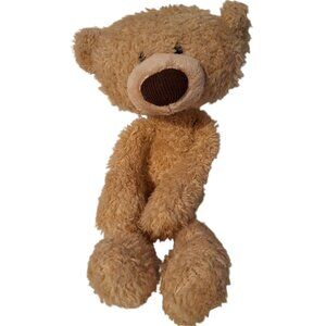 Gund Toothpick Plush Teddy Bear Stuffed Animal Beige 14" Soft Cuddly Toy
